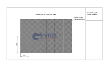 Pabrik Pagar Expanded Metal Jabodetabek